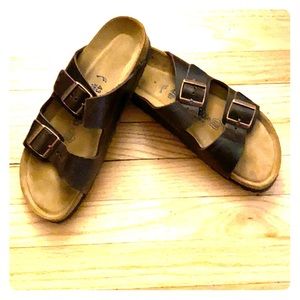 Birkenstock leather sandals